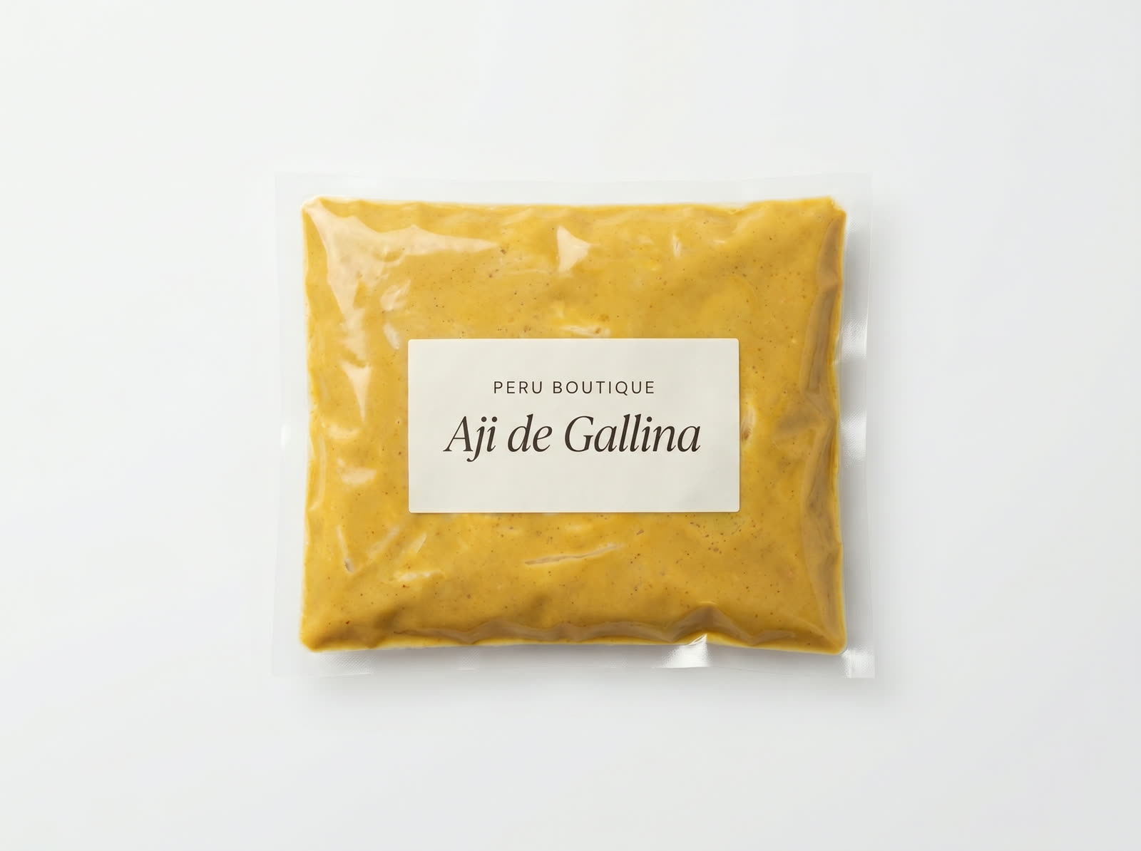 Sachet sous vide de Ají de gallina Maison Pérou
